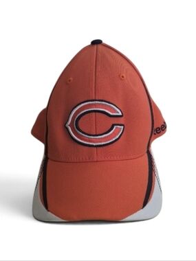 Chicago Bears Hat Men L/XL Stretch On Field Reebok Retro